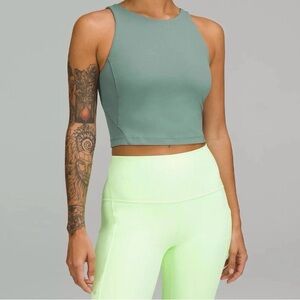 Women’s Lululemon Align High-Neck Tank Top Tidewater Teal  Size 4